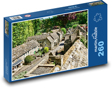 Mesto - domy, ulice Puzzle 260 dielikov - 41 x 28,7 cm 