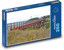 Most - silnice, hora Puzzle 260 dílků - 41 x 28,7 cm