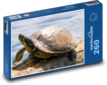 Želva - jezero, voda Puzzle 260 dílků - 41 x 28,7 cm