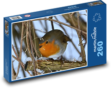 Jervenka - winter, bird Puzzle 260 pieces - 41 x 28.7 cm 