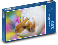 Morča - domáci maznáčik, hlodavec Puzzle 260 dielikov - 41 x 28,7 cm 