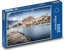 Španielsko - katedrála Puzzle 260 dielikov - 41 x 28,7 cm 
