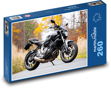 Motorrad auf der Straße Puzzle 260 Teile - 41 x28,7 cm