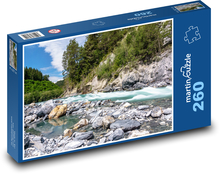 Szwajcaria - Wąwóz Renu Puzzle 260 elementów - 41x28,7 cm