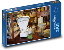 Retro - starý obchodný pult Puzzle 260 dielikov - 41 x 28,7 cm 