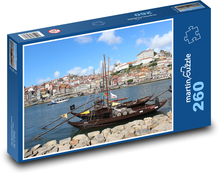 Portugalia - port, rzeka Puzzle 260 elementów - 41x28,7 cm