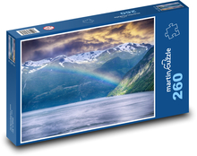 Fjords - Norway, sea Puzzle 260 pieces - 41 x 28.7 cm