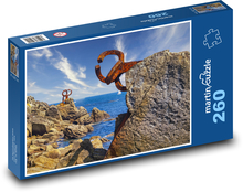 Skály - architektura, sochařství Puzzle 260 dílků - 41 x 28,7 cm