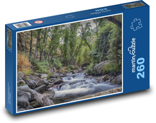 Vodopády - příroda, řeka Puzzle 260 dílků - 41 x 28,7 cm
