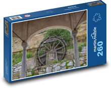 Norwegisches Fahrrad - Wasser, Natur Puzzle 260 Teile - 41 x28,7 cm