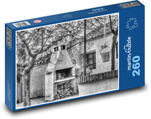 Krb - domov, architektúra Puzzle 260 dielikov - 41 x 28,7 cm