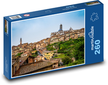 Taliansko - mesto Siena Puzzle 260 dielikov - 41 x 28,7 cm 