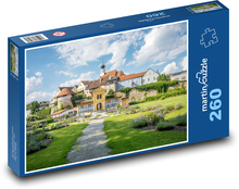 Scharding - Rakúsko, park Puzzle 260 dielikov - 41 x 28,7 cm 