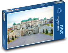 Palác Belveder - Rakousko, Vídeň Puzzle 260 dílků - 41 x 28,7 cm