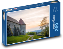 Piberstein - twierdza, mury zamkowe Puzzle 260 elementów - 41x28,7 cm