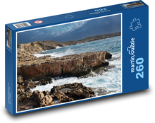 Sea - island, waves Puzzle 260 pieces - 41 x 28.7 cm 