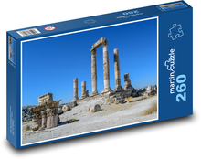 Tempel des Herkules - historische Stätte, Säulen Puzzle 260 Teile - 41 x28,7 cm