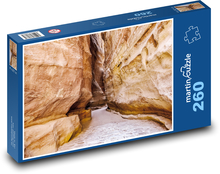 Al Siq - Schlucht, Reisen Puzzle 260 Teile - 41 x28,7 cm