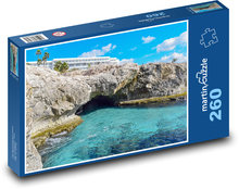 Klippe - Küste, Meereshöhle Puzzle 260 Teile - 41 x28,7 cm