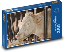 Kráva - zvíře, farmo Puzzle 260 dílků - 41 x 28,7 cm