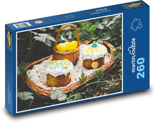 Ostern - Cupcakes, Picknick Puzzle 260 Teile - 41 x28,7 cm