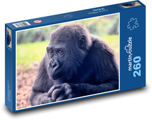 Gorila - opice, primát Puzzle 260 dílků - 41 x 28,7 cm