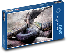Hroznýš jamajský - had, plaz Puzzle 260 dílků - 41 x 28,7 cm