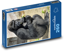 Gorilla - monkey, privát Puzzle 260 pieces - 41 x 28.7 cm 