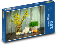 Easter - rabbit, egg Puzzle 260 pieces - 41 x 28.7 cm 