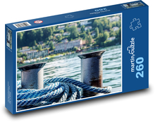 Mólo - kotvisko, more Puzzle 260 dielikov - 41 x 28,7 cm