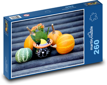 Tekvica - dekorácia, jeseň Puzzle 260 dielikov - 41 x 28,7 cm 