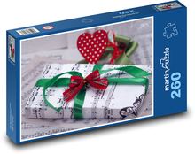 Geschenk - Liebling, Herz Puzzle 260 Teile - 41 x28,7 cm