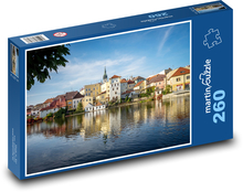 Jindřichův Hradec - Stadt, Tschechische Republik Puzzle 260 Teile - 41 x28,7 cm