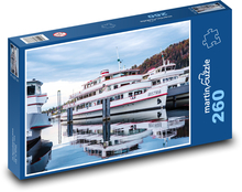 Hafen - Boote, Bodensee Puzzle 260 Teile - 41 x28,7 cm