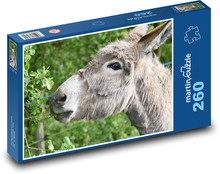 Esel - Tier, Bauernhof Puzzle 260 Teile - 41 x28,7 cm