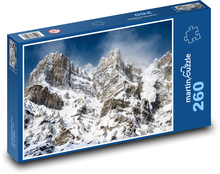 Lavina - hora, Alpy Puzzle 260 dílků - 41 x 28,7 cm