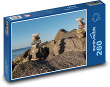Küste - Meer, Felsen Puzzle 260 Teile - 41 x28,7 cm