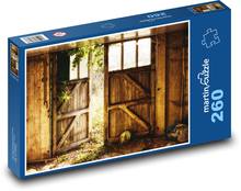 Brama - drzwi, wejście Puzzle 260 elementów - 41x28,7 cm
