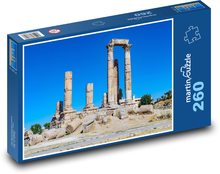 Chrám Herkules - římský chrám, pilíře Puzzle 260 dílků - 41 x 28,7 cm