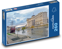 Skopje - Severní Makedonie, město Puzzle 260 dílků - 41 x 28,7 cm