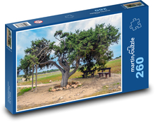 Lonely Tree - Cyprus, Cape Greco Puzzle 260 dielikov - 41 x 28,7 cm 