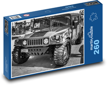 Car - car, off-road vehicle Puzzle 260 pieces - 41 x 28.7 cm 