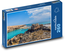 Strand - Felsenküste, Meer Puzzle 260 Teile - 41 x28,7 cm