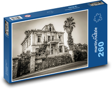 Opustený dom - stará budova, budova Puzzle 260 dielikov - 41 x 28,7 cm 