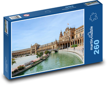 Španělko - Sevilla, náměstí Puzzle 260 dílků - 41 x 28,7 cm