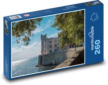 Triest - Schloss, Italien Puzzle 260 Teile - 41 x28,7 cm