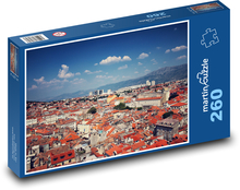 Chorvatsko - Split, město Puzzle 260 - 41x28,7 cm