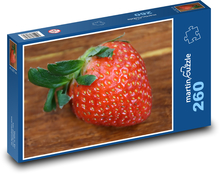 Truskawka - owoce, jedzenie Puzzle 260 elementów - 41x28,7 cm