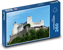 Zamek - Salzburg, twierdza Puzzle 260 elementów - 41x28,7 cm