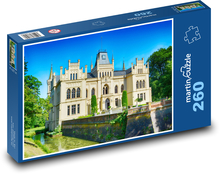 Hrad Evenburg - Německo, Loga  Puzzle 260 dílků - 41 x 28,7 cm
